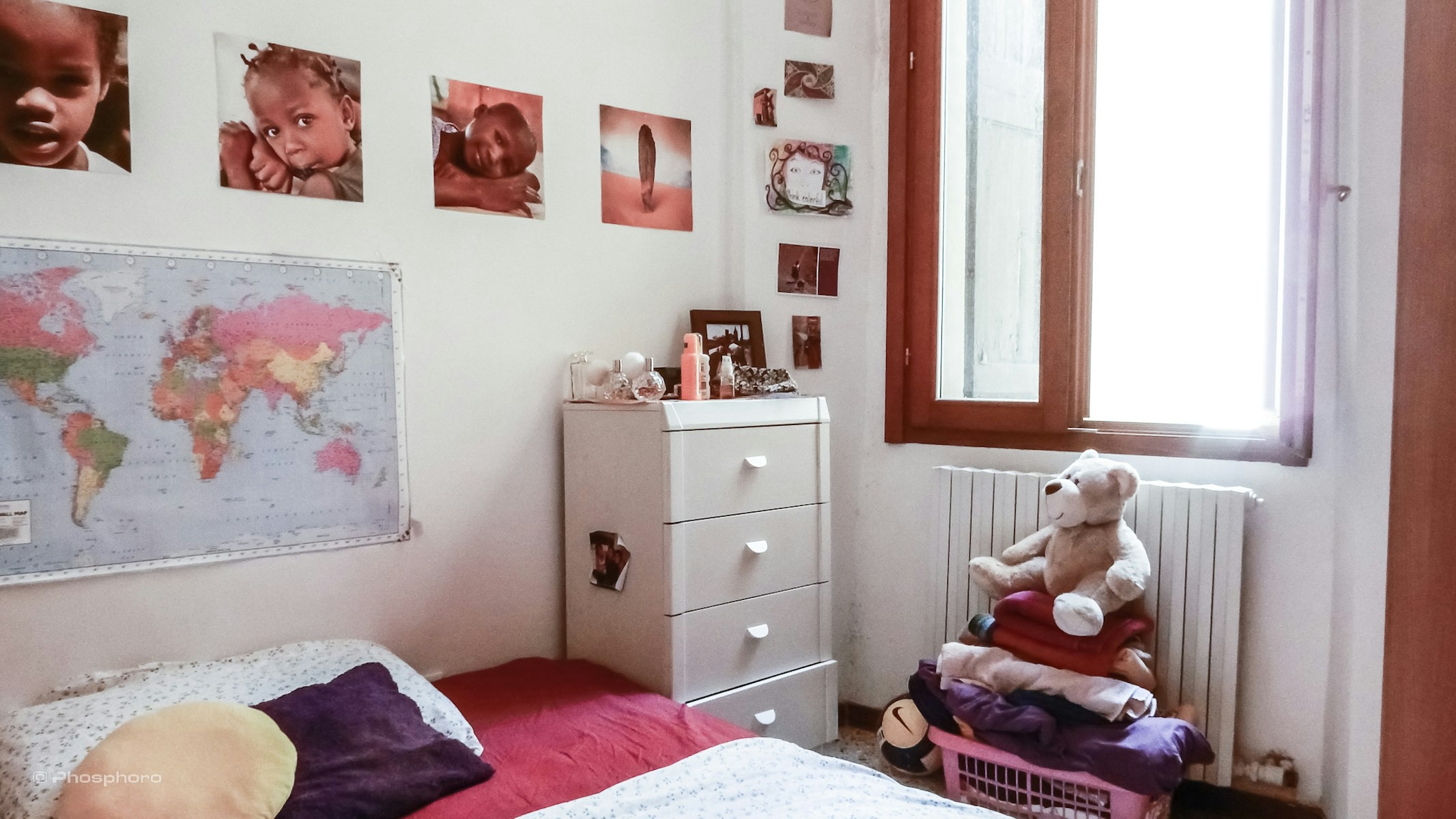 Single with double bed
