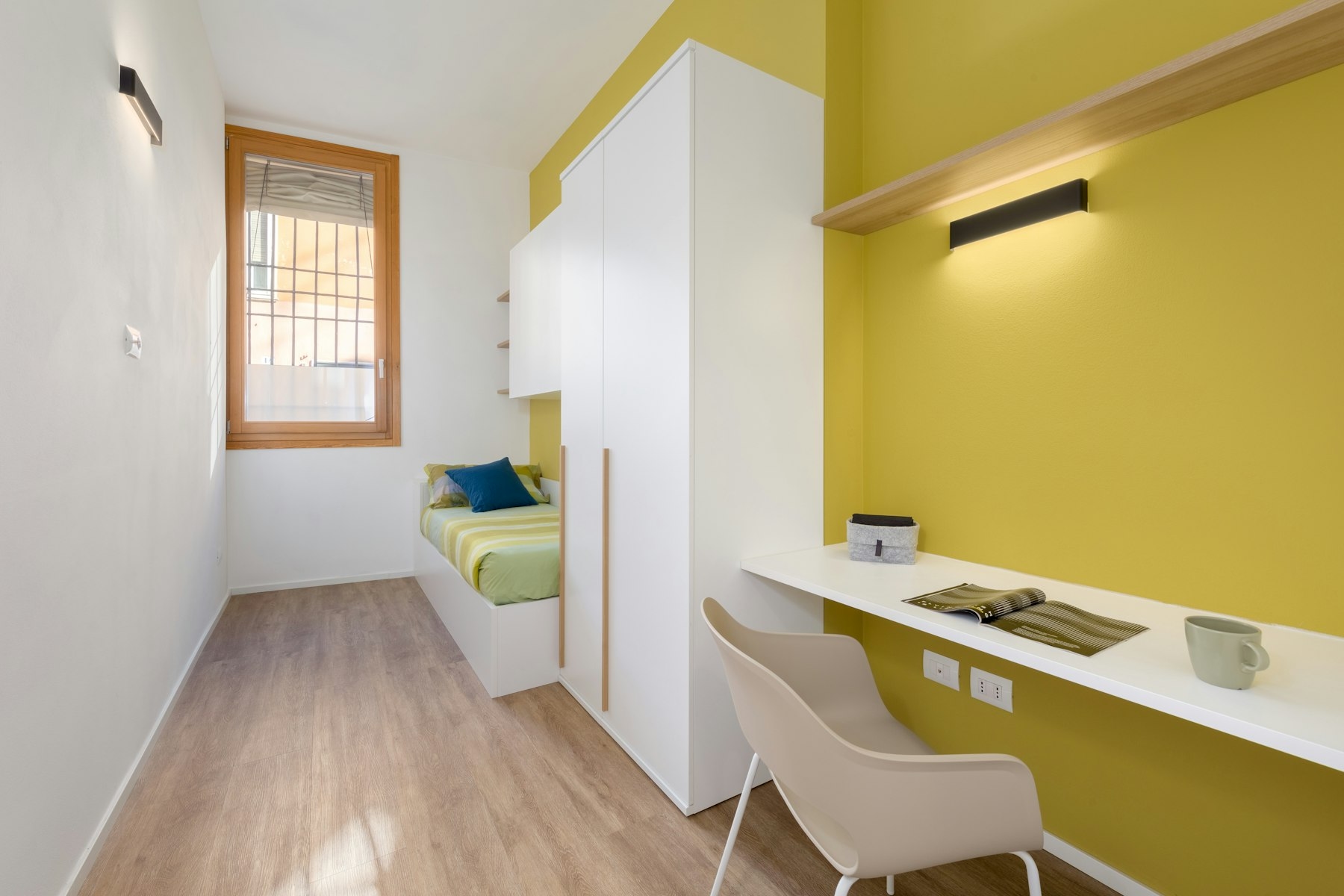 In the PHO.ROOM residence, a single room for the most demanding students