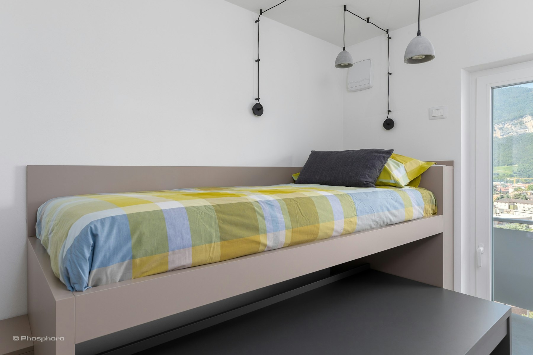 A single room that has nothing to envy to the more spacious rooms!