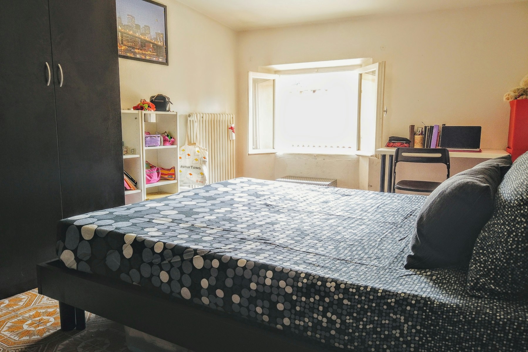 Double Room Also Rentable as Single Room